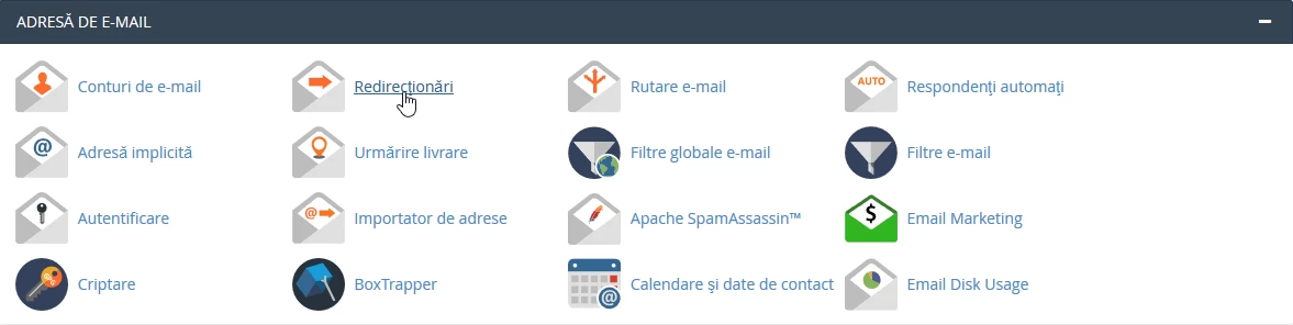 Email forwarding cPanel