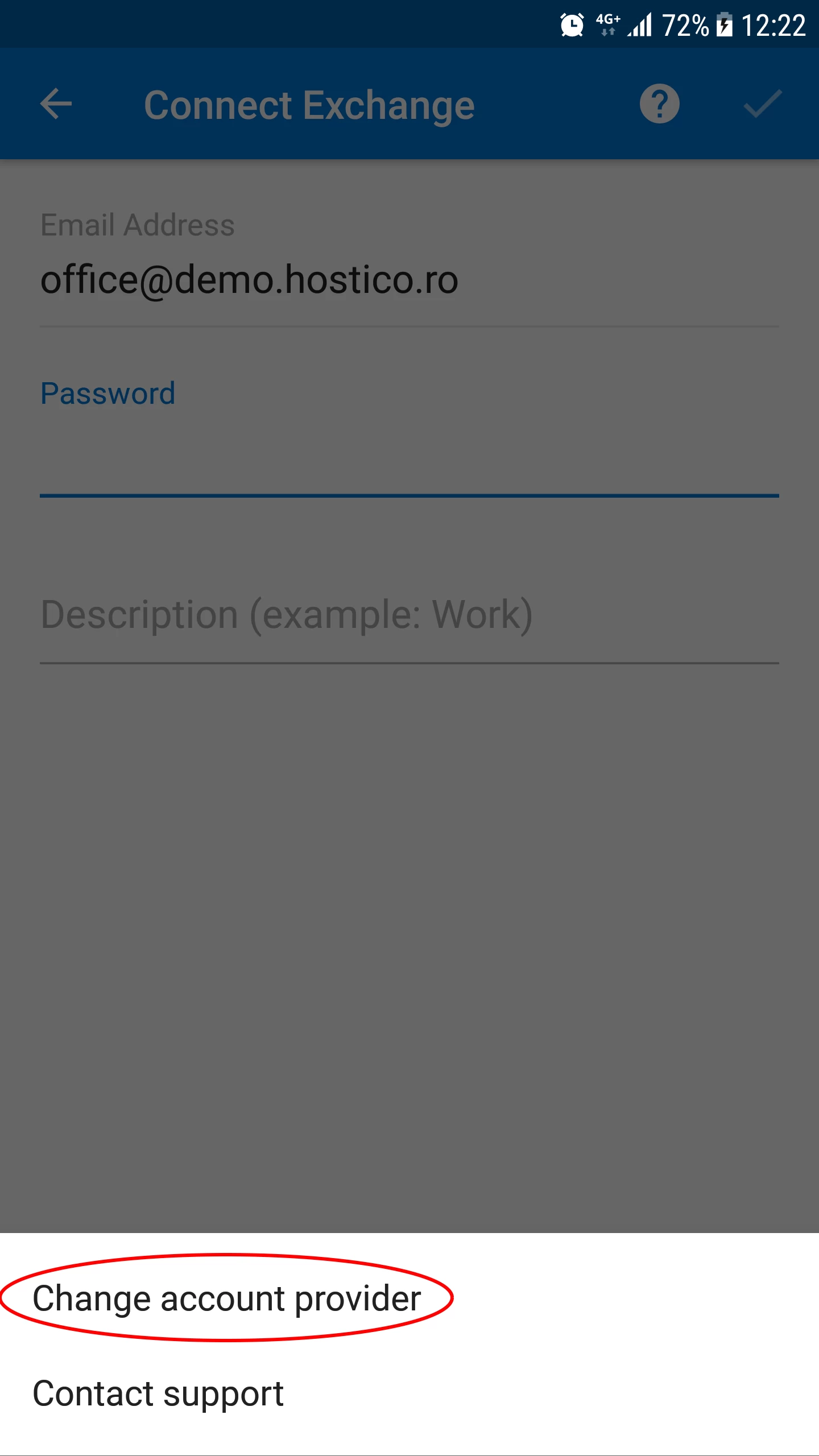 Spremeni ponudnika računa