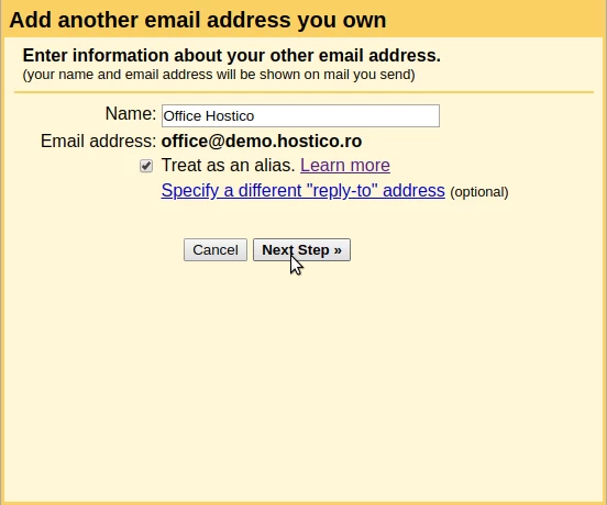 Dodaj e-poštni naslov