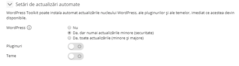 Wordpress Update