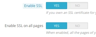 Enable SSL