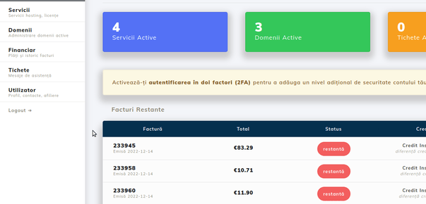 Dostop do računa iz računa