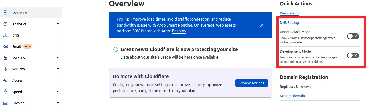 Aktiviranje načina Na udaru